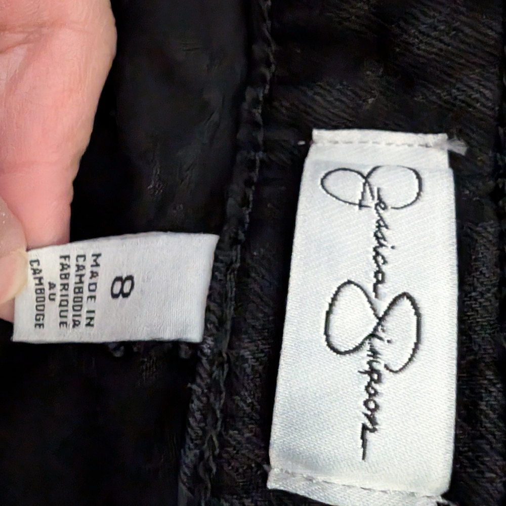 Jessica Simpson Black Skinny Jeans - Picture 6 of 8